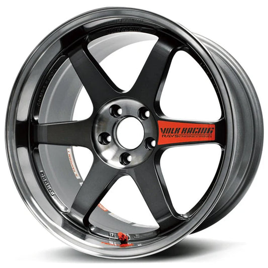 Volk TE37 SL Pressed Graphite 19in (Front and Rear Fitment)