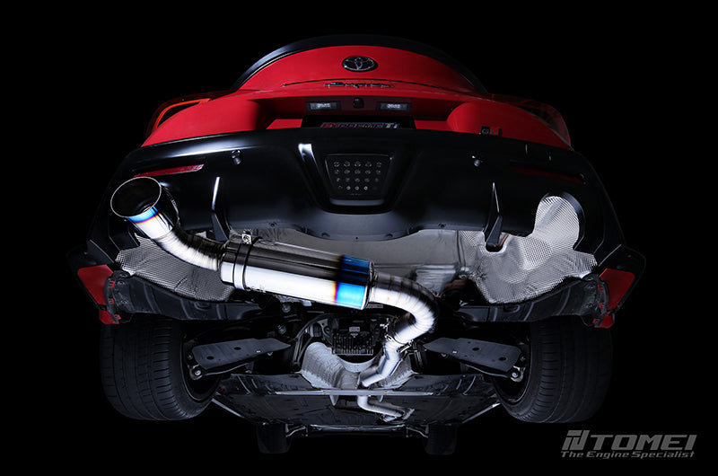 Tomei Full Titanium Expreme Ti Single-Exit Muffler Kit Type-R - 2020+ GR SUPRA