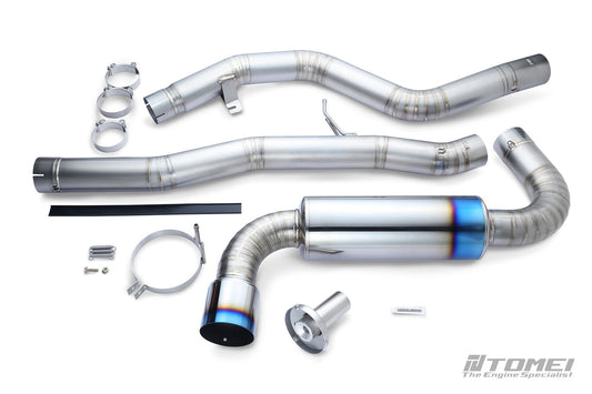 Tomei Full Titanium Expreme Ti Single-Exit Muffler Kit Type-R - 2020+ GR SUPRA