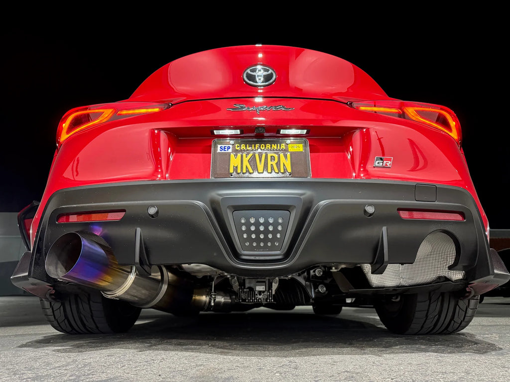 SP1-X True 4" Full Titanium Single Exit Exhaust system for A90 Supra