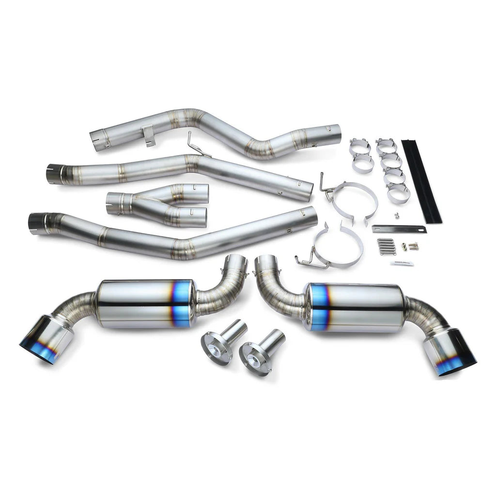 Tomei Full Titanium Expreme Ti Dual-Exit Muffler Kit Type-D - 2020+ GR Supra