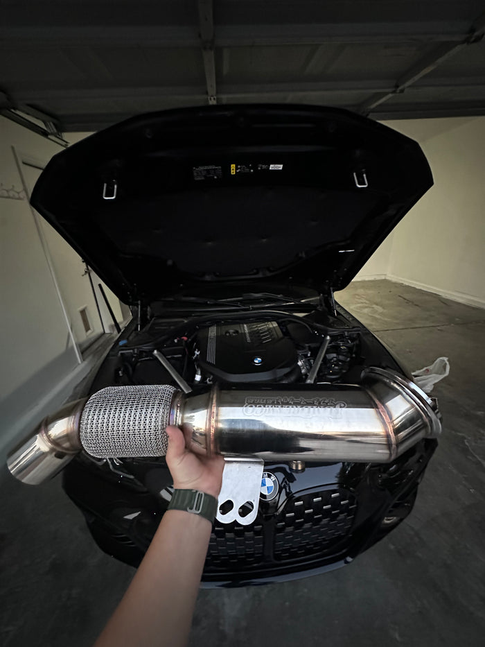 A90 Supra Downpipe